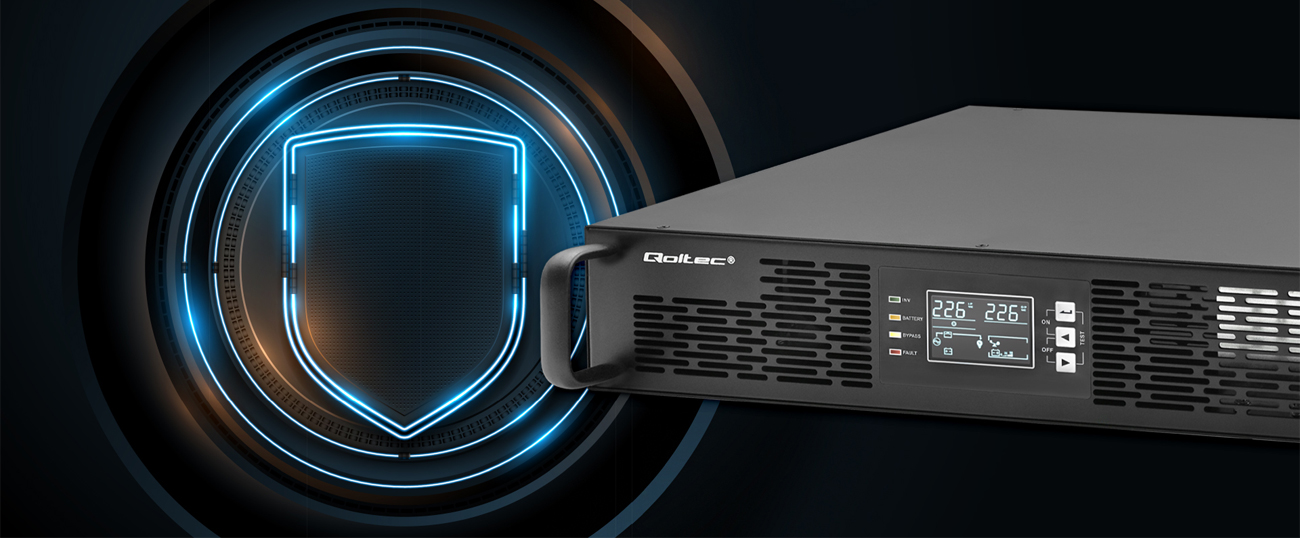 Qoltec Power Factor 1.0 On-line bezpieczne działanie