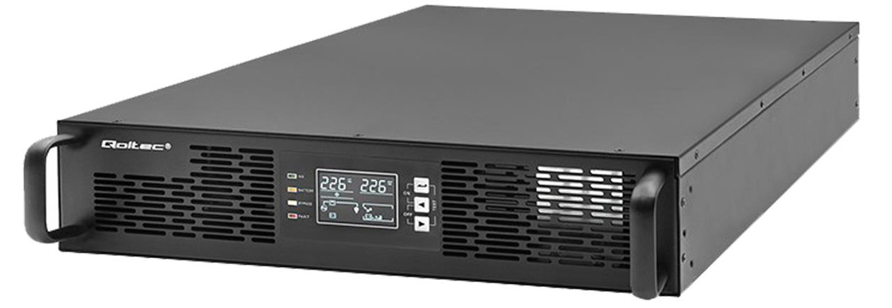 Zasilacz Qoltec UPS 2.4kVA 2400W Power Factor 1.0 On-line
