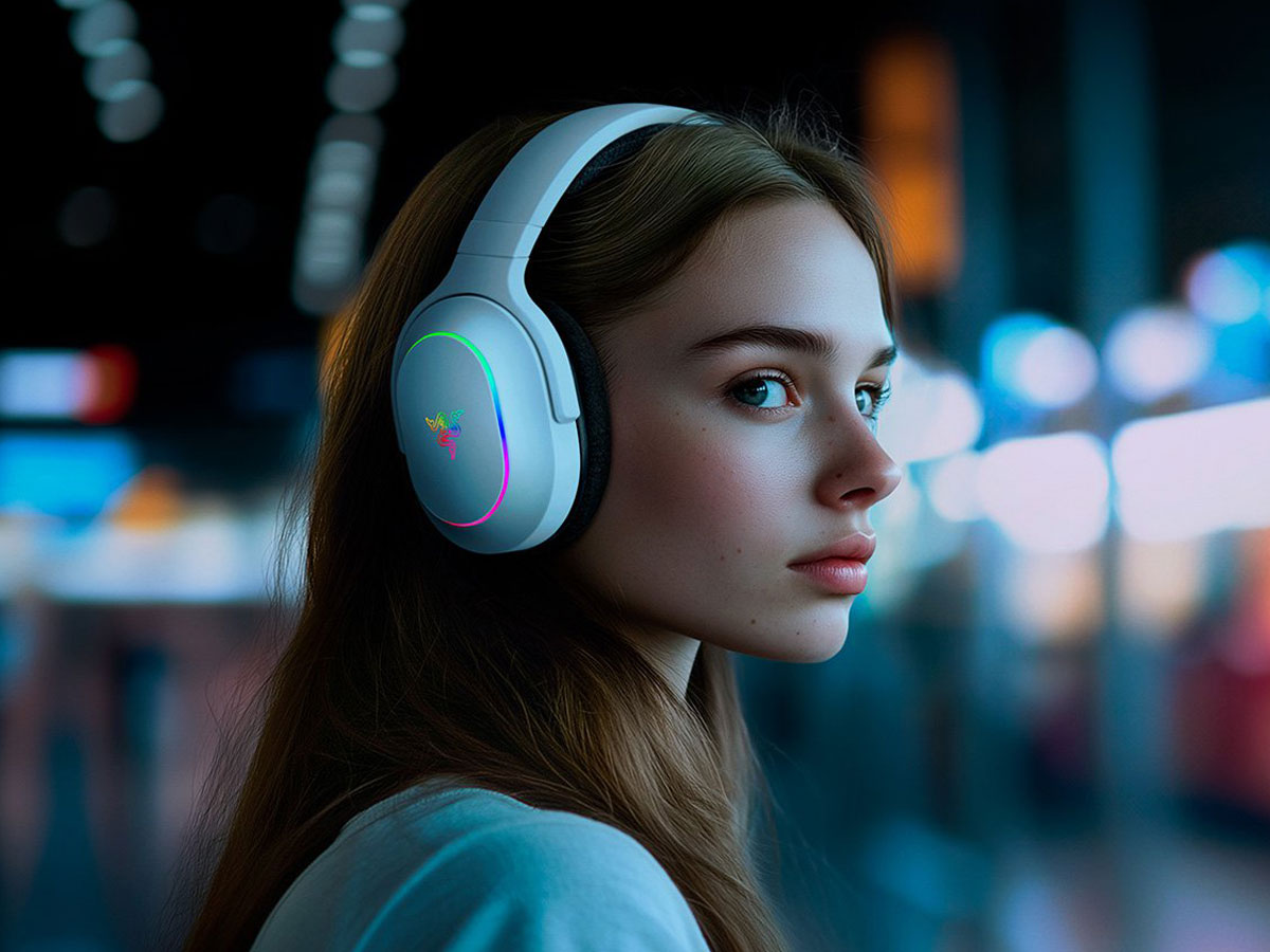 Drahtlose Kopfhörer Razer Barracuda X Chroma Black - Lifestyle-Grafik