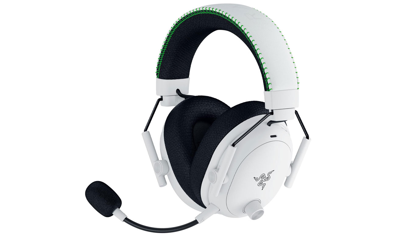 Razer BlackShark V3 Pro für Xbox Weiß Kopfhörer-Set - Frontansicht im Winkel