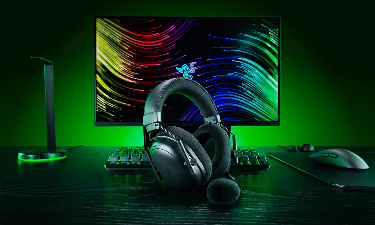 Zubehör für Gaming: Razer BlackShark V3 Pro Black - Lifestyle-Grafik