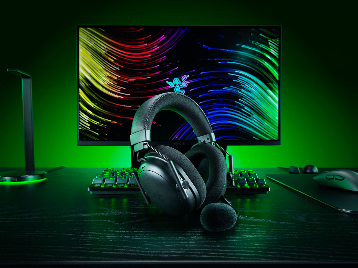 Zubehör für Gaming: Razer BlackShark V3 Pro Black - Lifestyle-Grafik