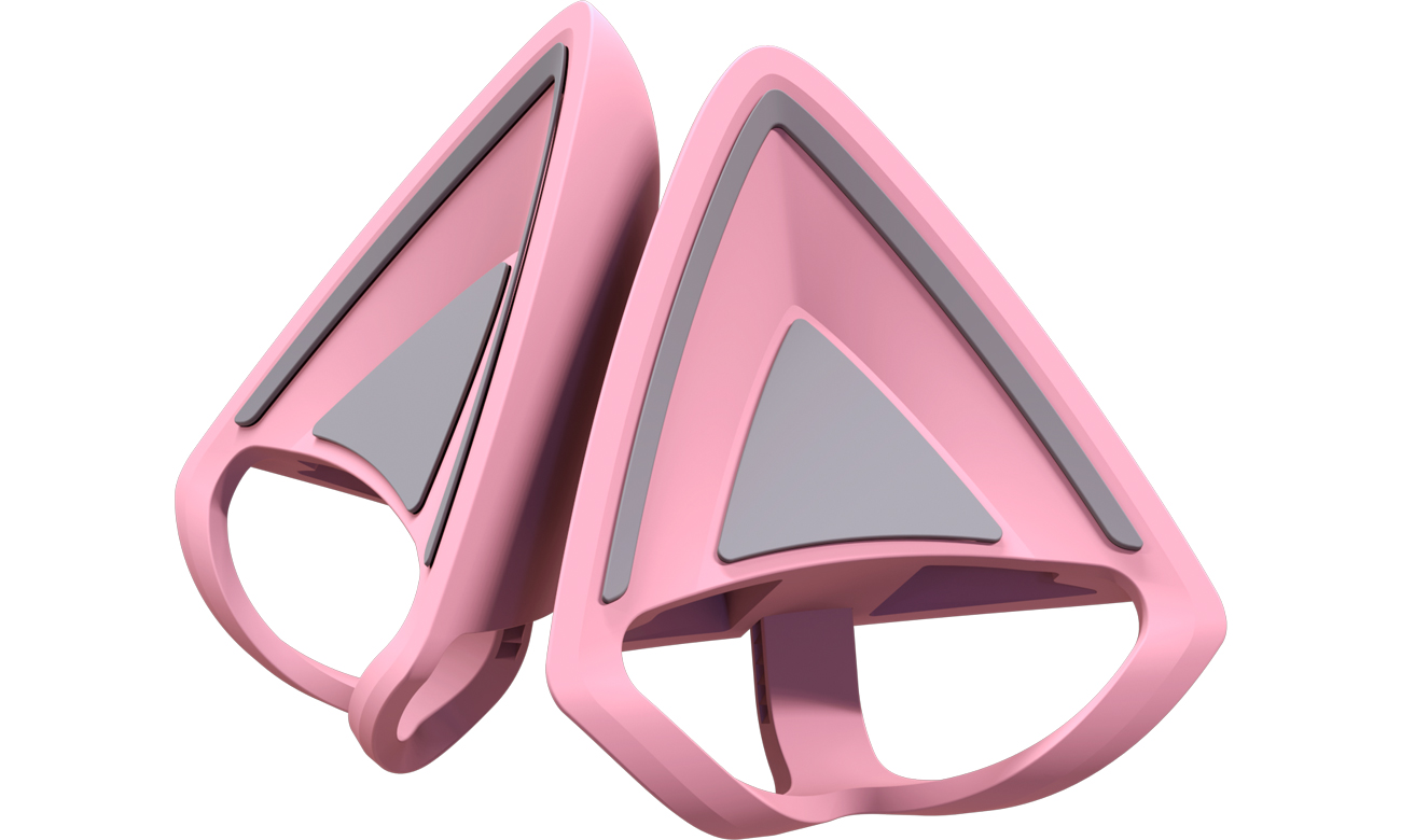 Ohren für das Razer Kitty Ears V2 Quartz Headset - Gesamtansicht