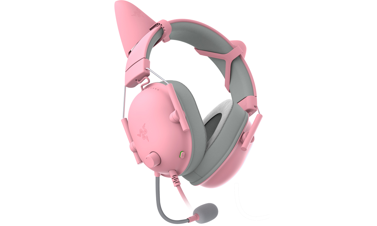 Ohren für das Razer Kitty Ears V2 Quartz Headset - Hohe Kompatibilität und einfache Montage