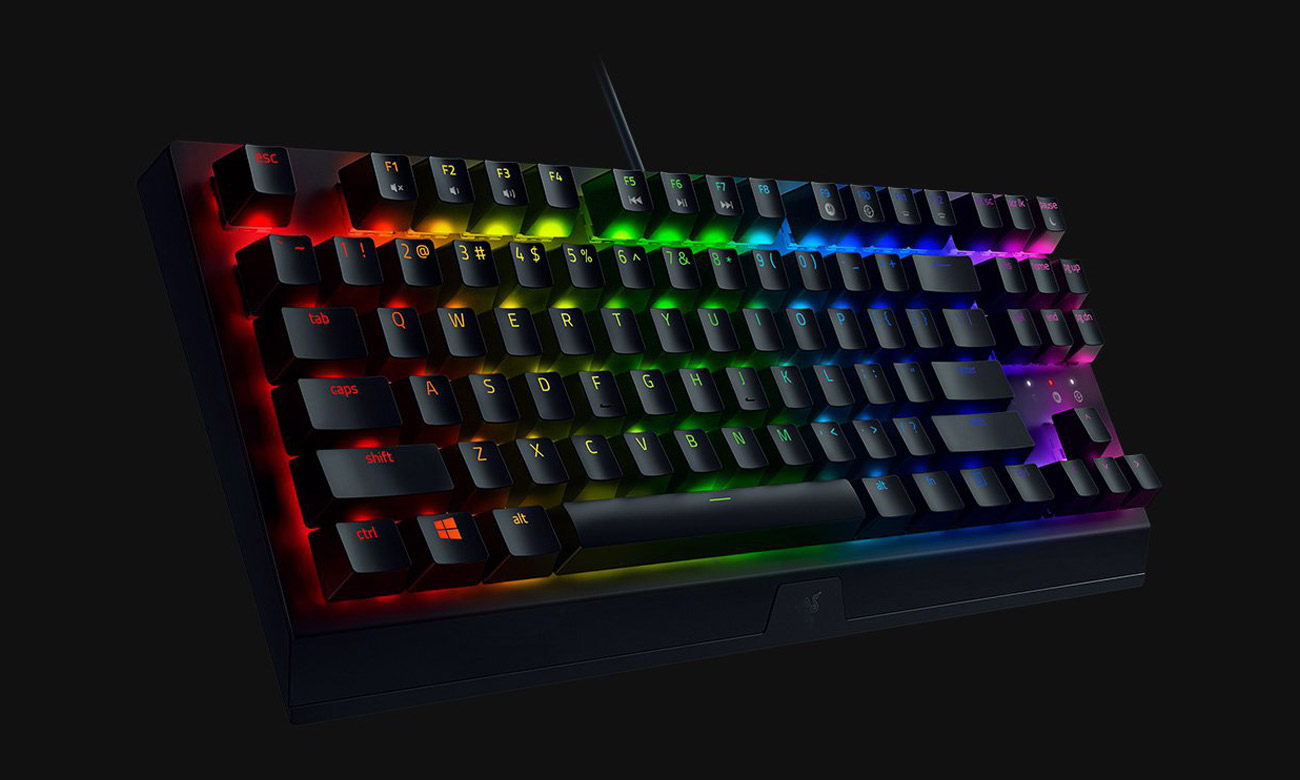 Spannendes Gaming mit der Razer BlackWidow V3 Tenkeyless Tastatur