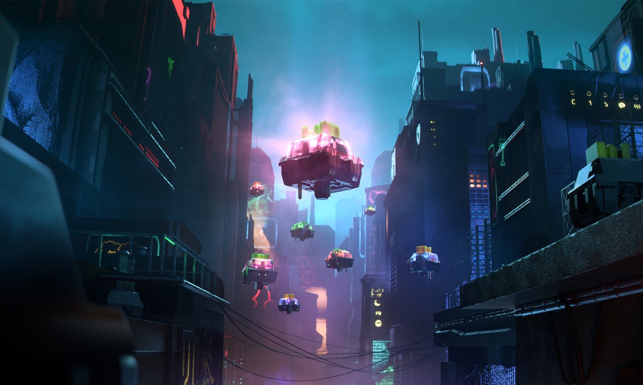 Grüne mechanische Razer™ Schalter