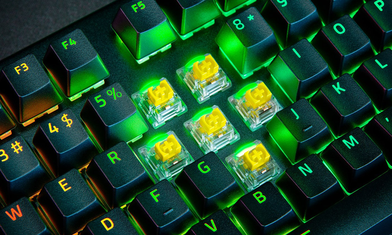 Razer BlackWidow V4 Pro żółte przełączniki