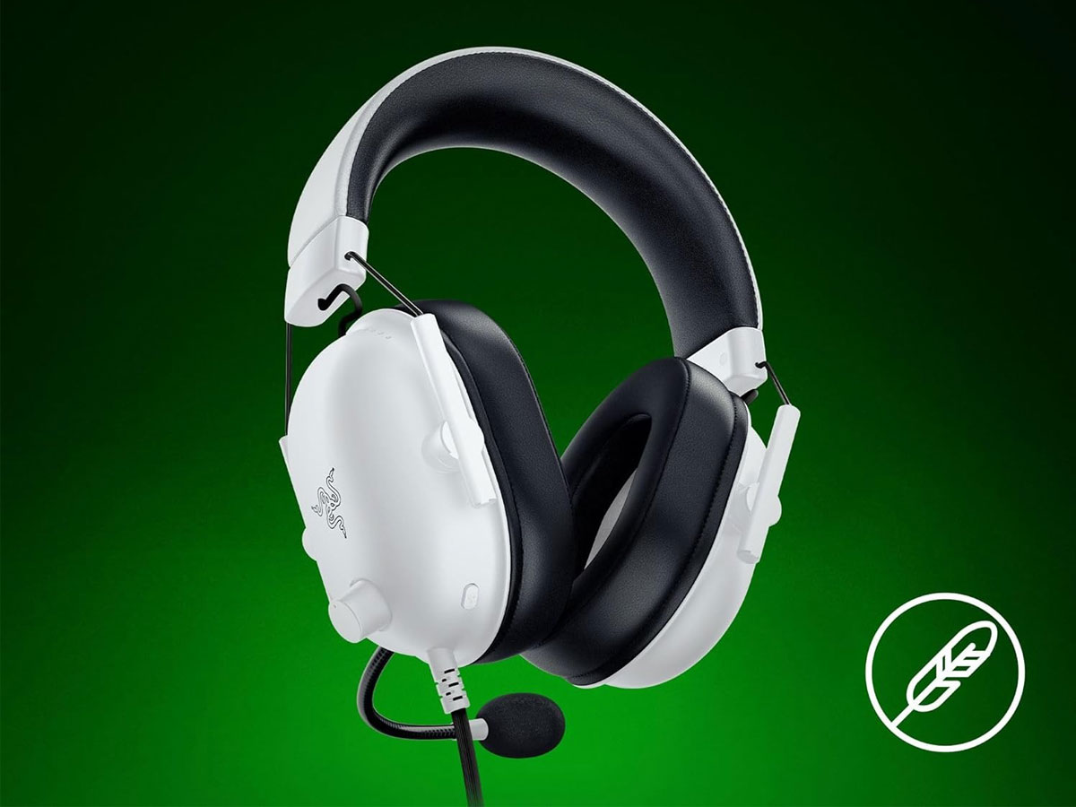 Słuchawki Razer BlackShark V2 X Xbox White - Komfort für lange Sessions