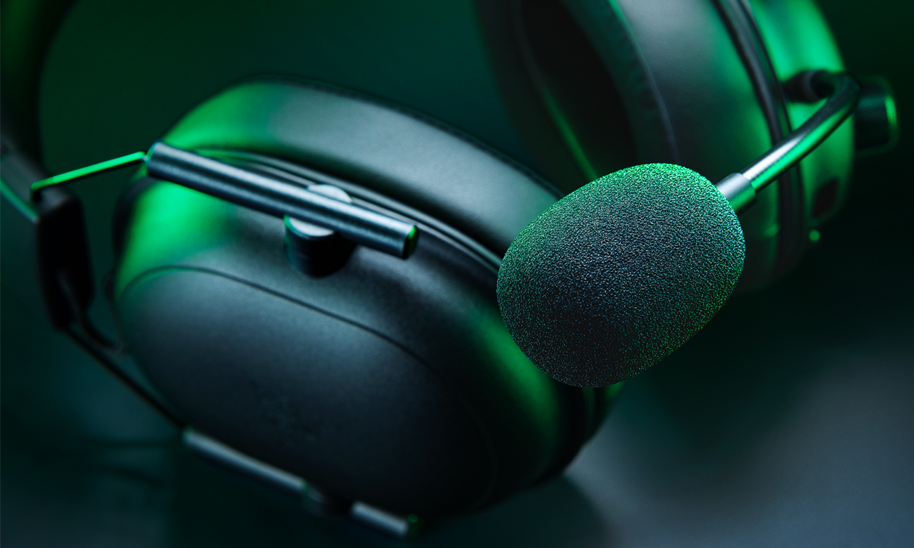Zestaw słuchawkowy Razer BlackShark V2 HyperSpeed - Mikrofon superszerokopasmowy Razer HyperClear