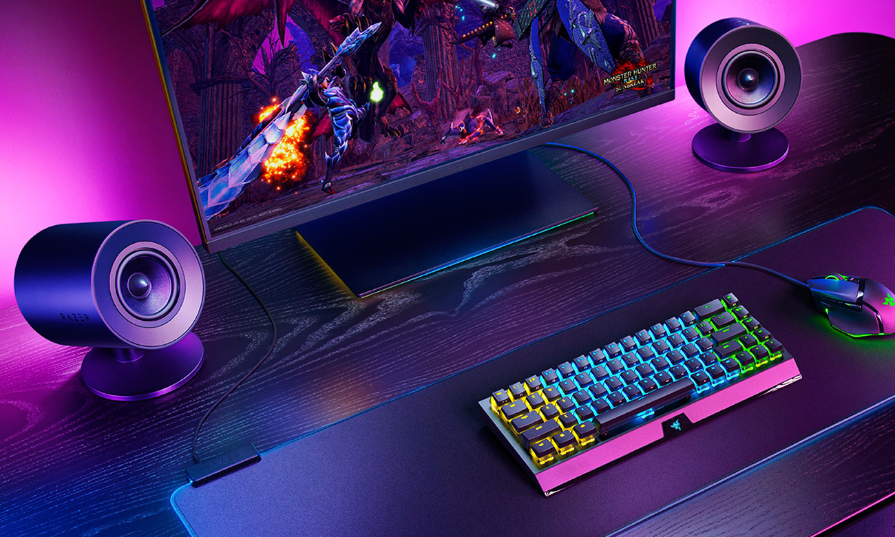 Razer Nommo V2 Lautsprecher Beleuchtung