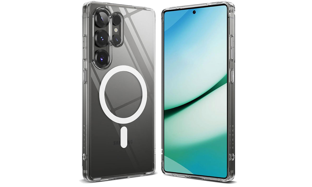 Ringke Fusion Magnetic Magsafe für Samsung Galaxy S25 Ultra Clear