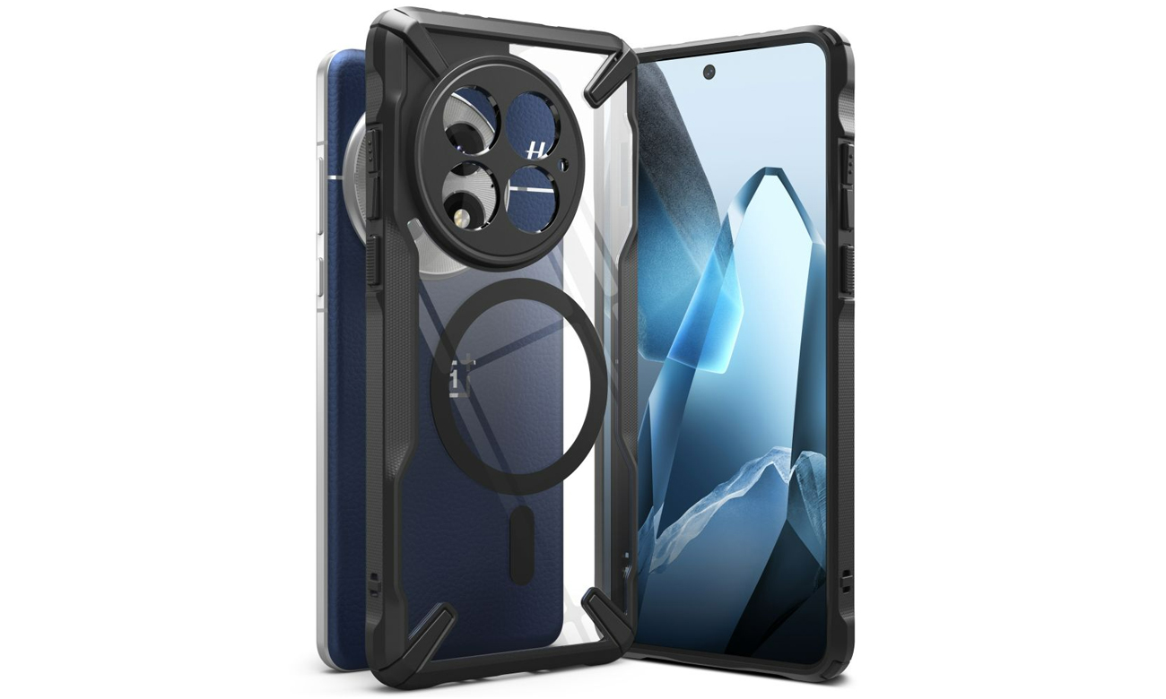 Ringke Fusion X Magnetic MagSafe Hülle für OnePlus 13 5G schwarz