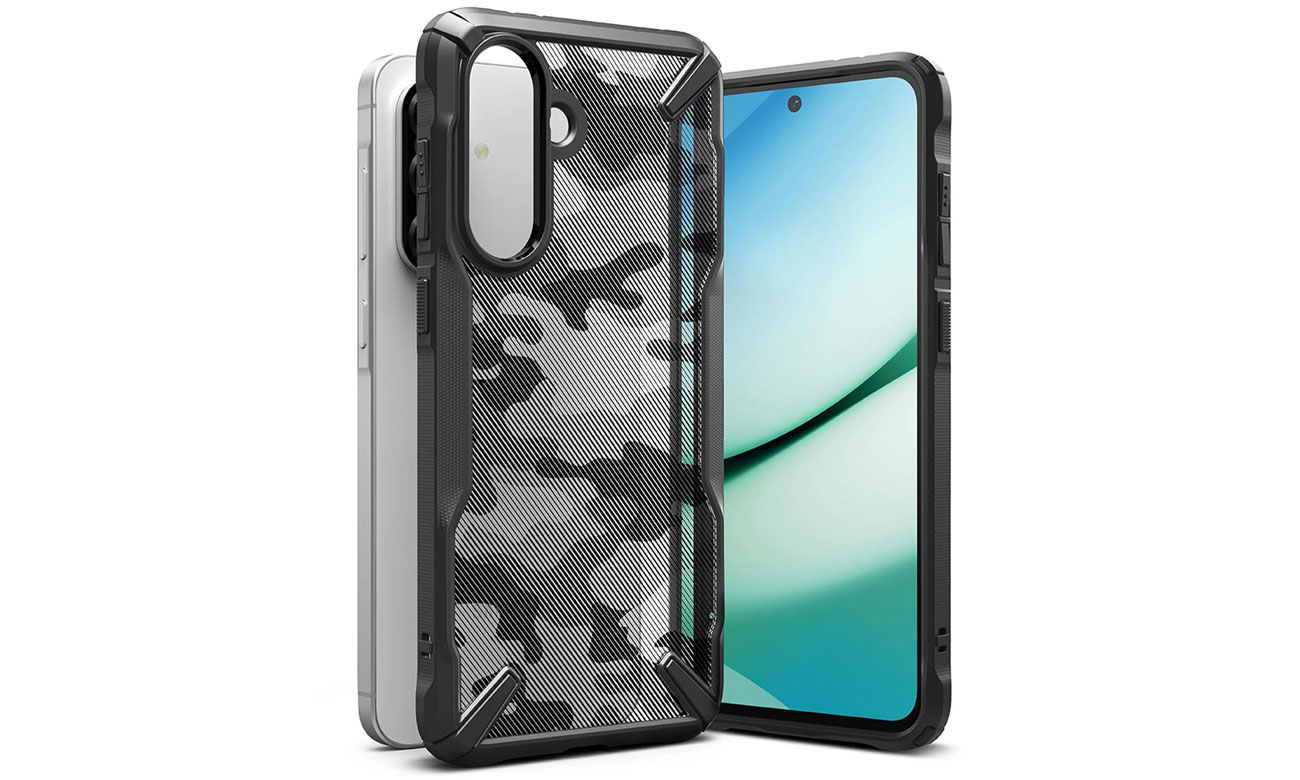 Ringke Fusion X für Samsung Galaxy A36 / Galaxy A56 Camo Black