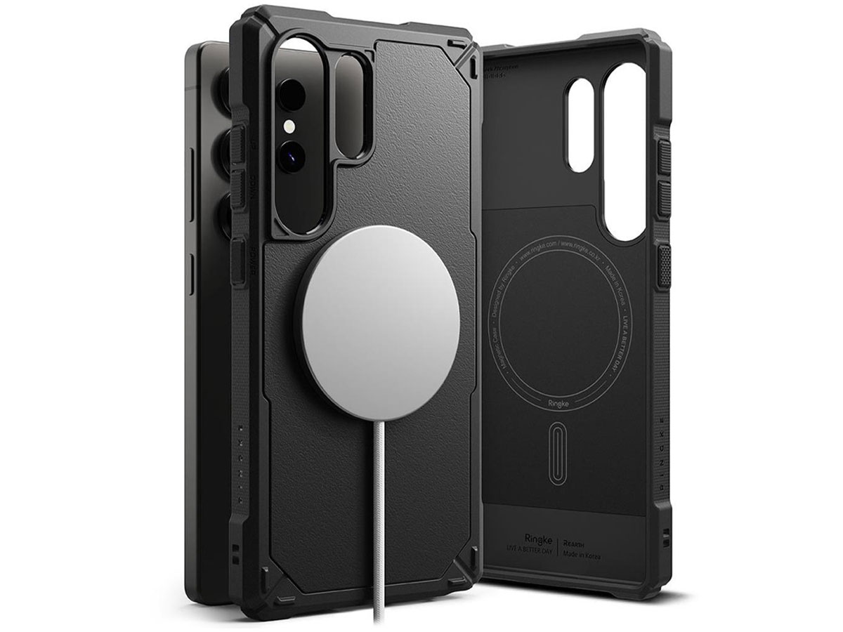Ringke Rugged Gear Magnetic Magsafe für Samsung Galaxy S25 Ultra Black