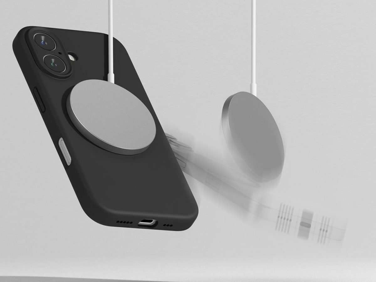 Ringke Silicone Magnetic Magsafe Hülle für iPhone 16 Gelb