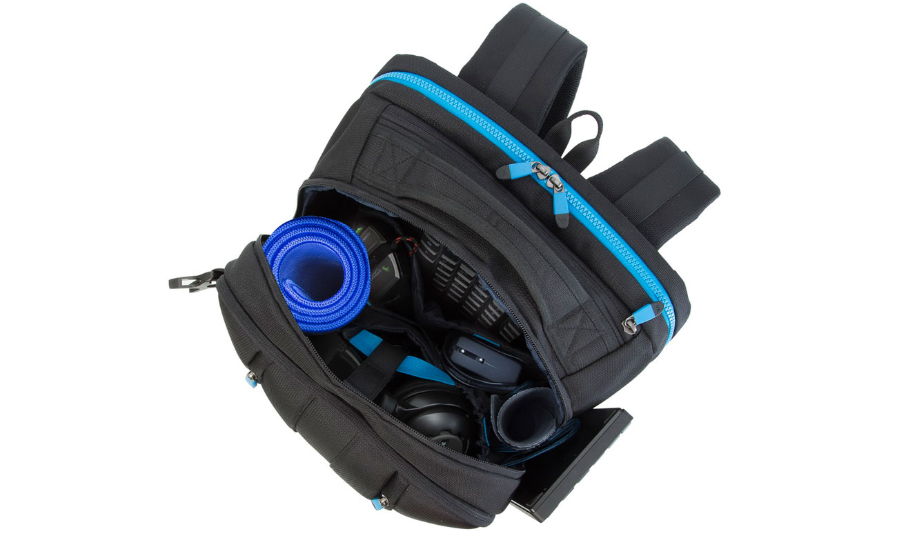 Laptop-Rucksack RIVACASE Borneo 7860 Gaming 17.3'' Schwarz