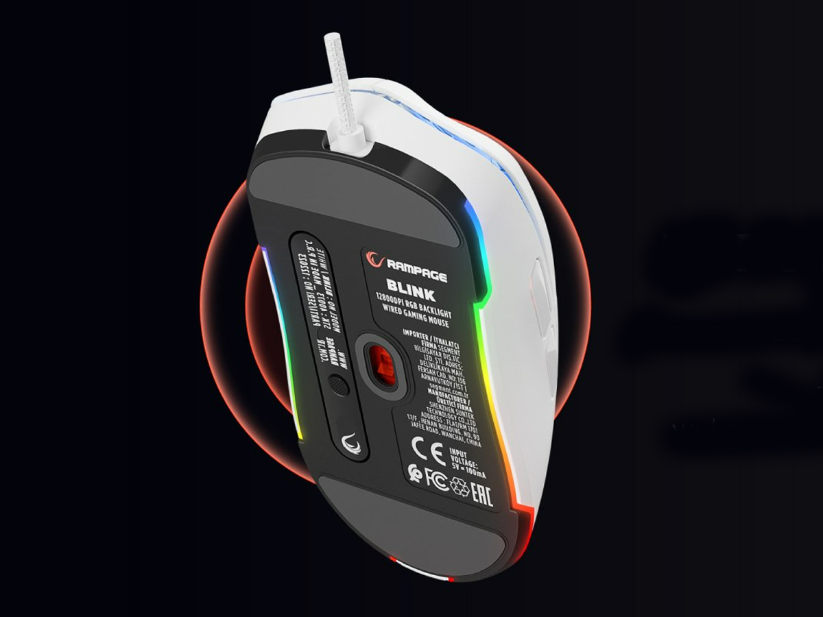 Maus Rampage BLINK White