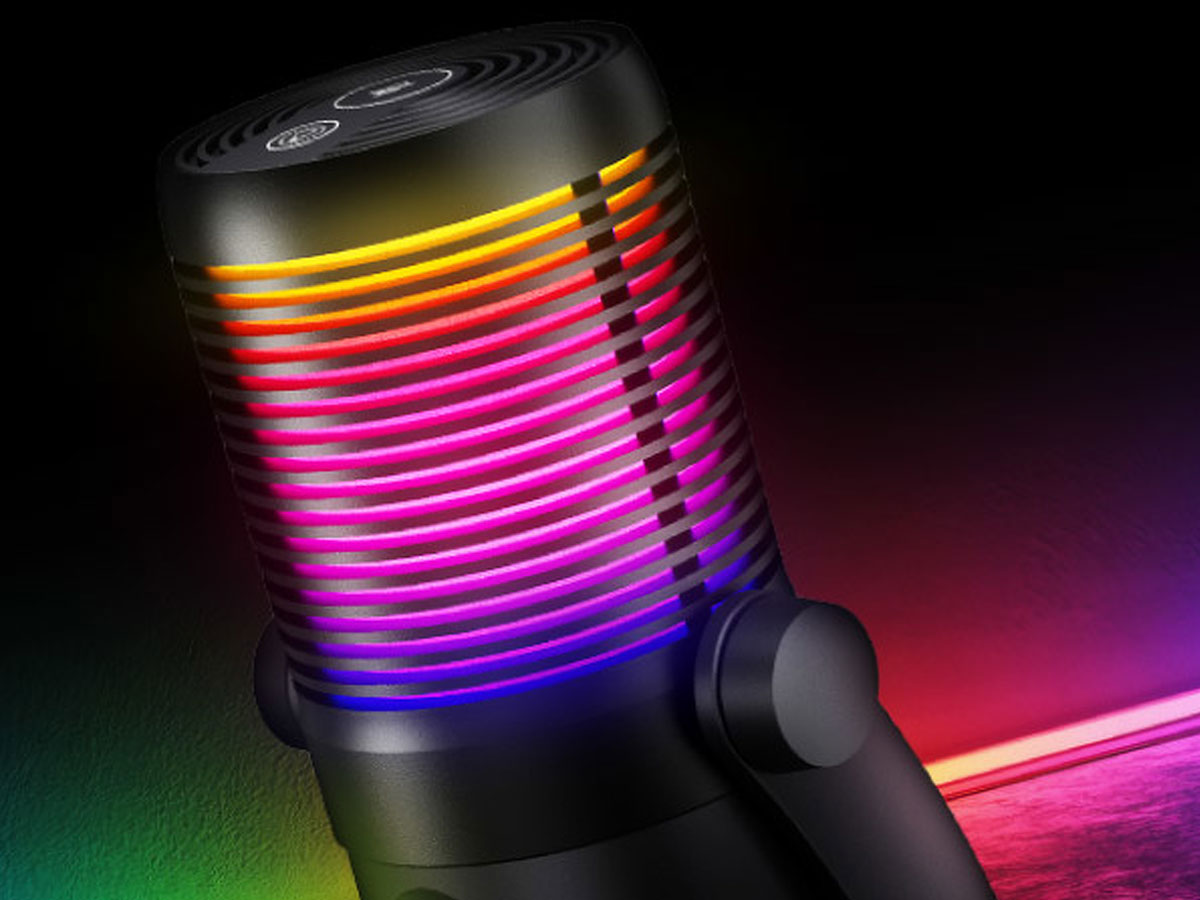 Rampage Diyez RGB Gaming-Mikrofon Schwarz - Grafik