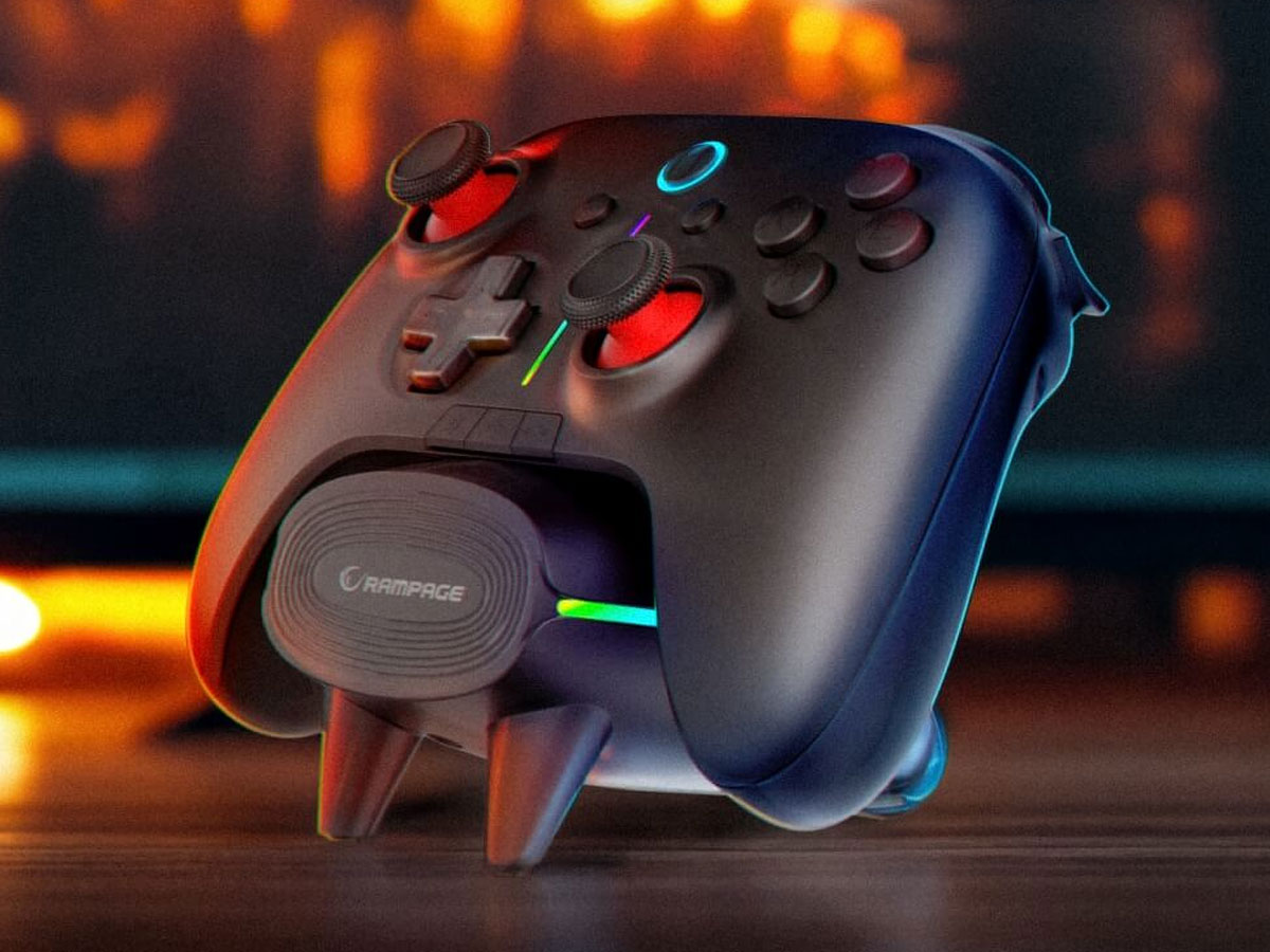 Rampage Hydra Pro Wireless Black Controller – Lifestyle-Grafik