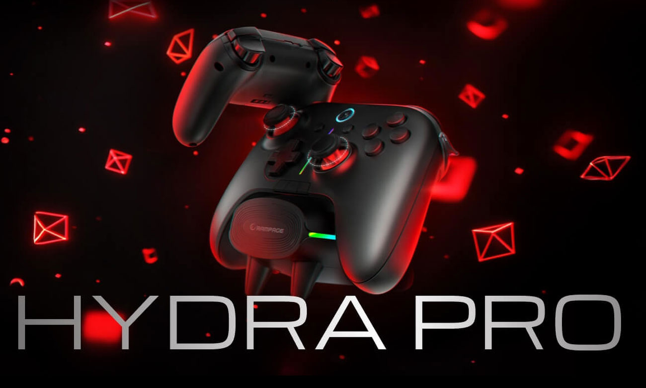 Rampage Hydra Pro Wireless Black Controller – Lifestyle-Grafik