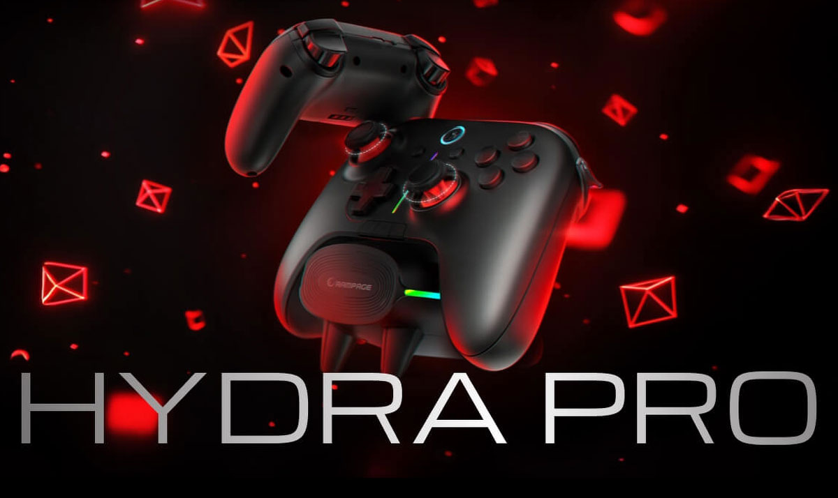 Rampage Hydra Pro Wireless Black Controller – Lifestyle-Grafik