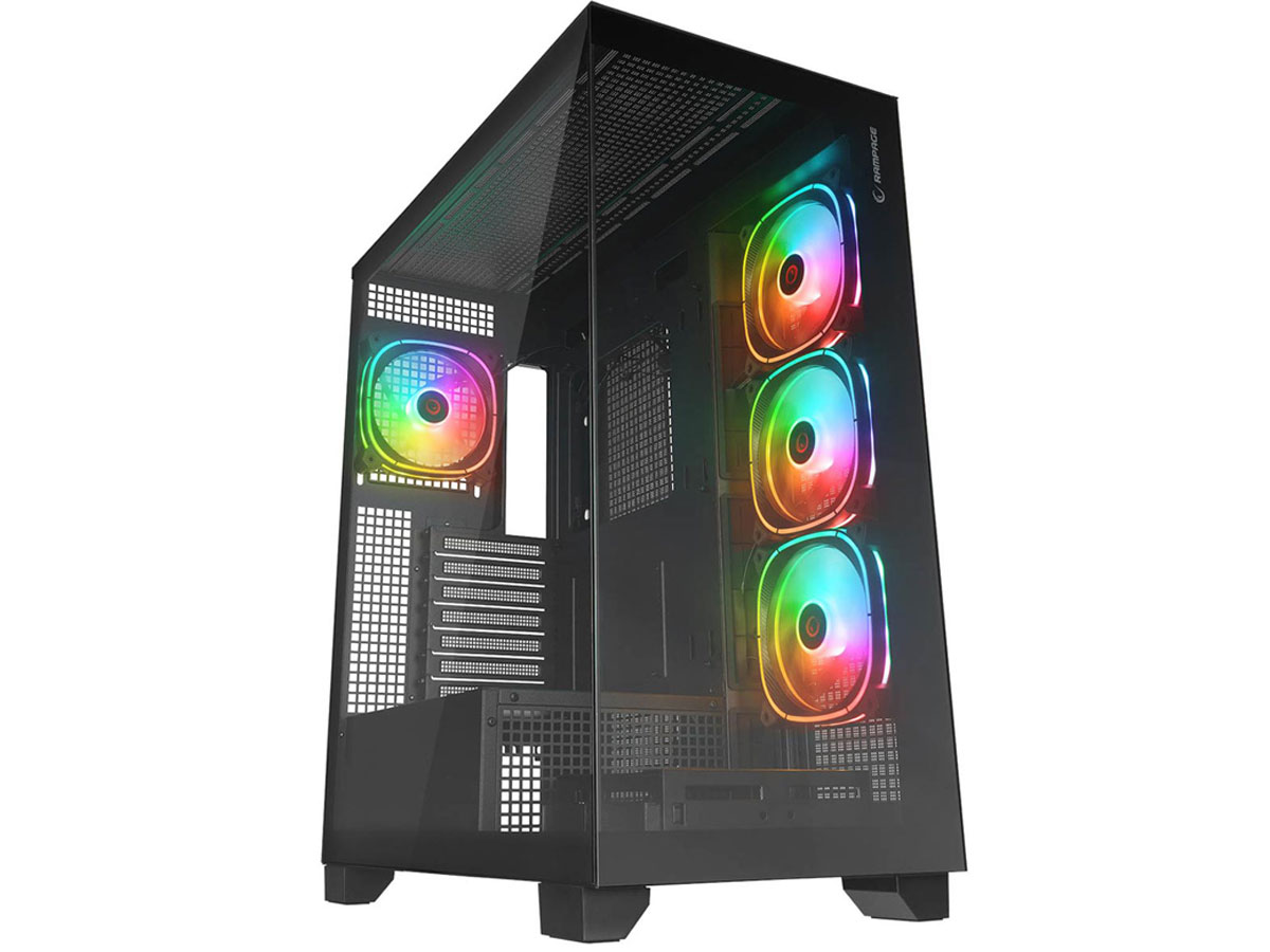 Rampage Hydra V1 ARGB Black Gehäuse