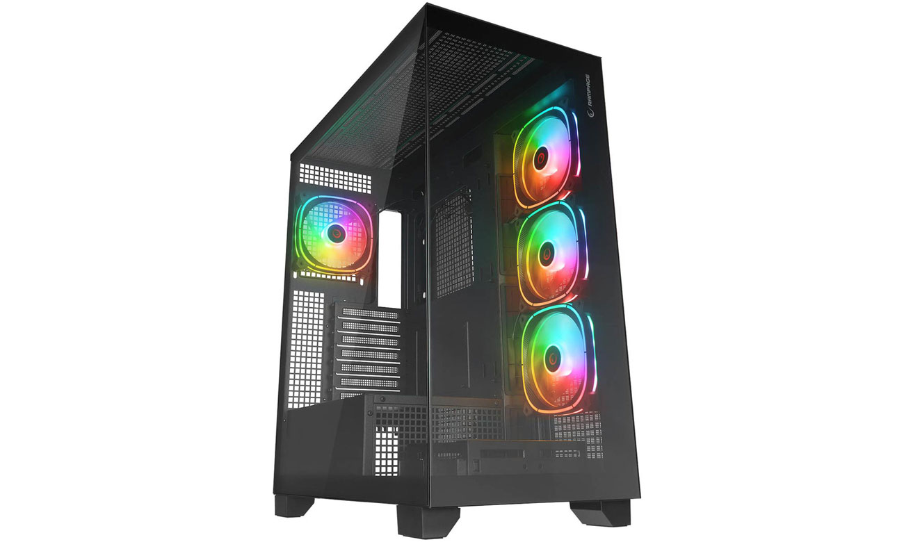 Rampage Hydra V1 ARGB Black Gehäuse