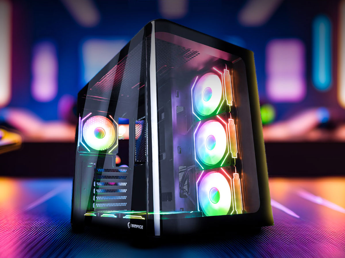 Obudowa do komputera Rampage Loopy Black