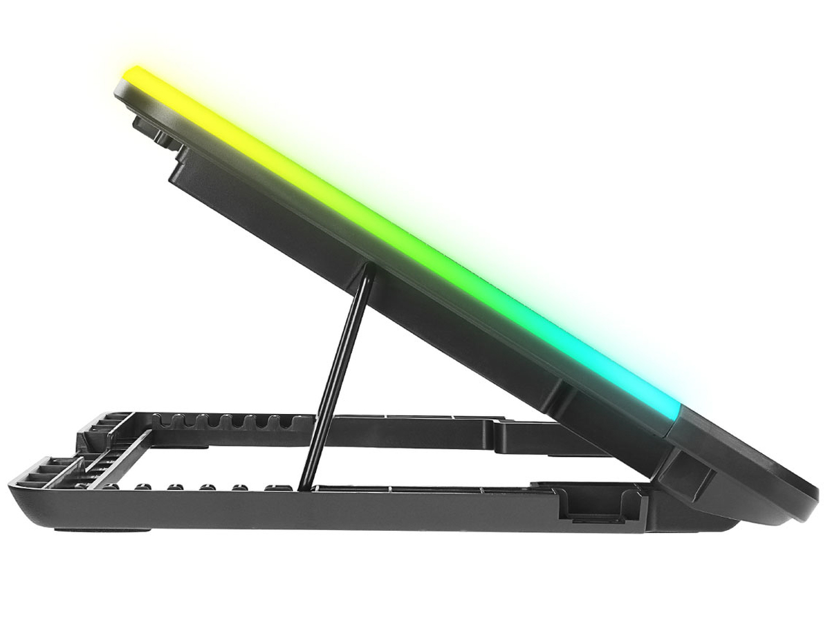 Kühlständer für Laptop 15,6'' Rampage Sixpower R9 - Seitenansicht