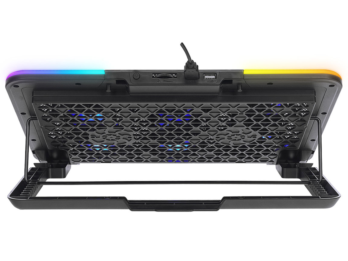 Kühlständer für Laptop 15,6'' Rampage Sixpower R9 - Rückansicht