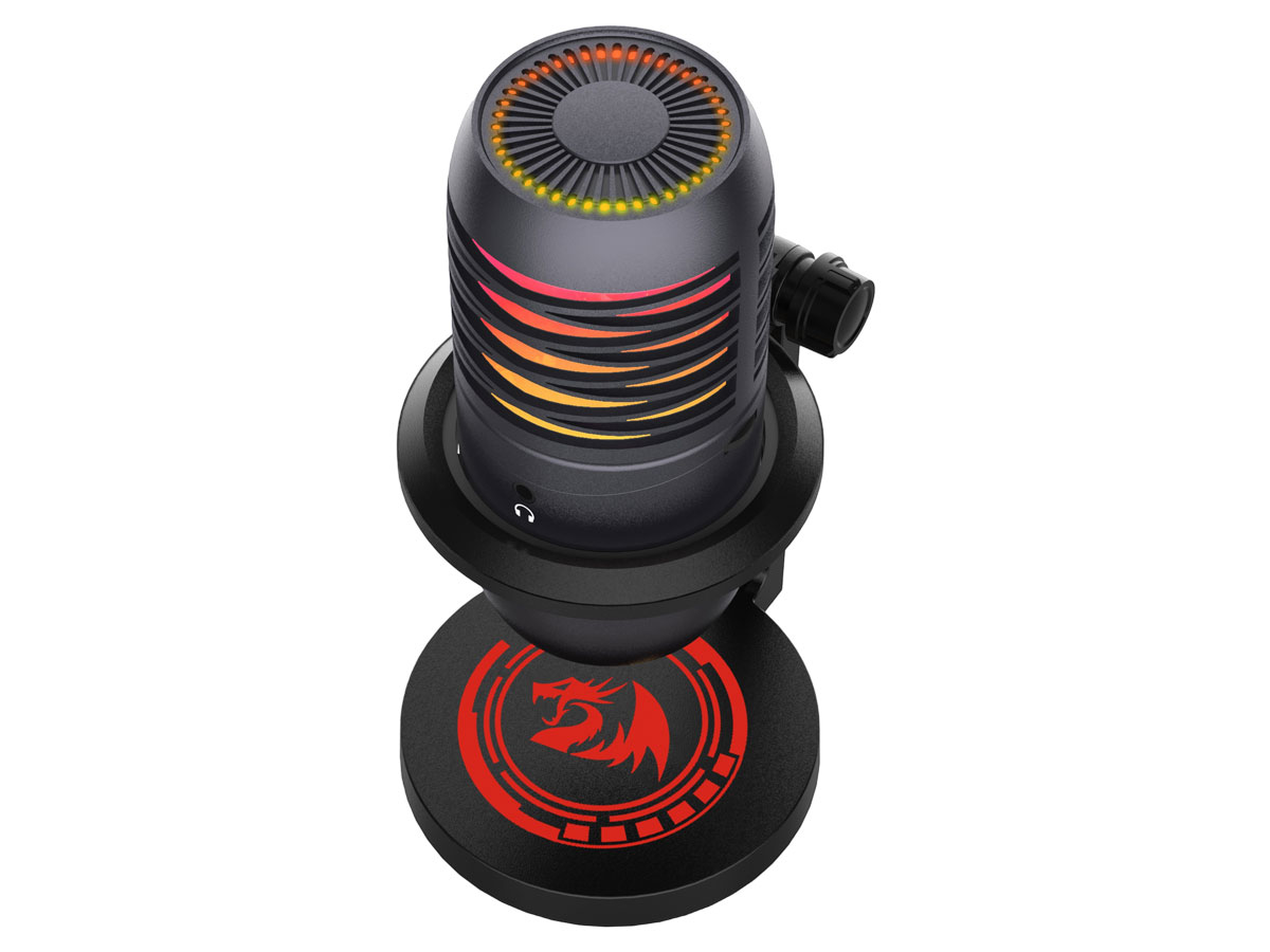 Mikrofon Redragon GM211 Nebula - Ansicht von oben im Winkel
