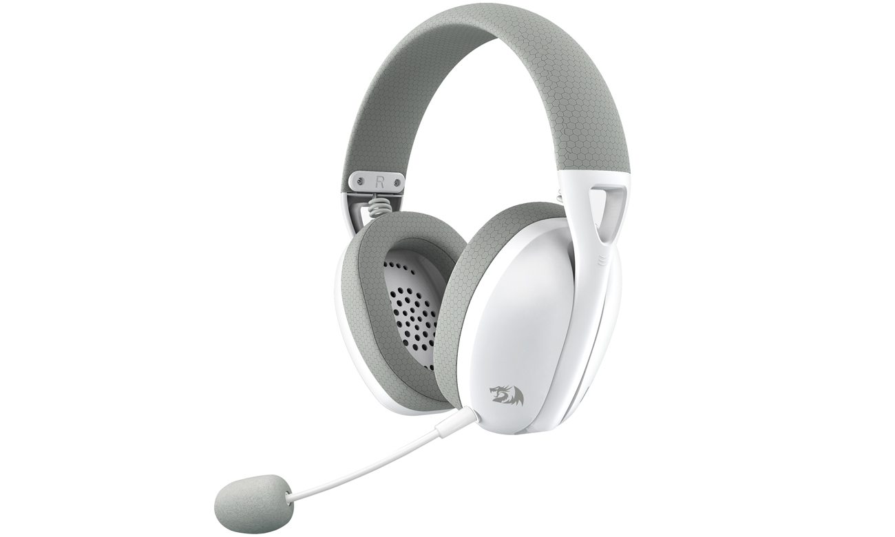 Kabelloses Headset Redragon H848G Ire Weiß-Grau