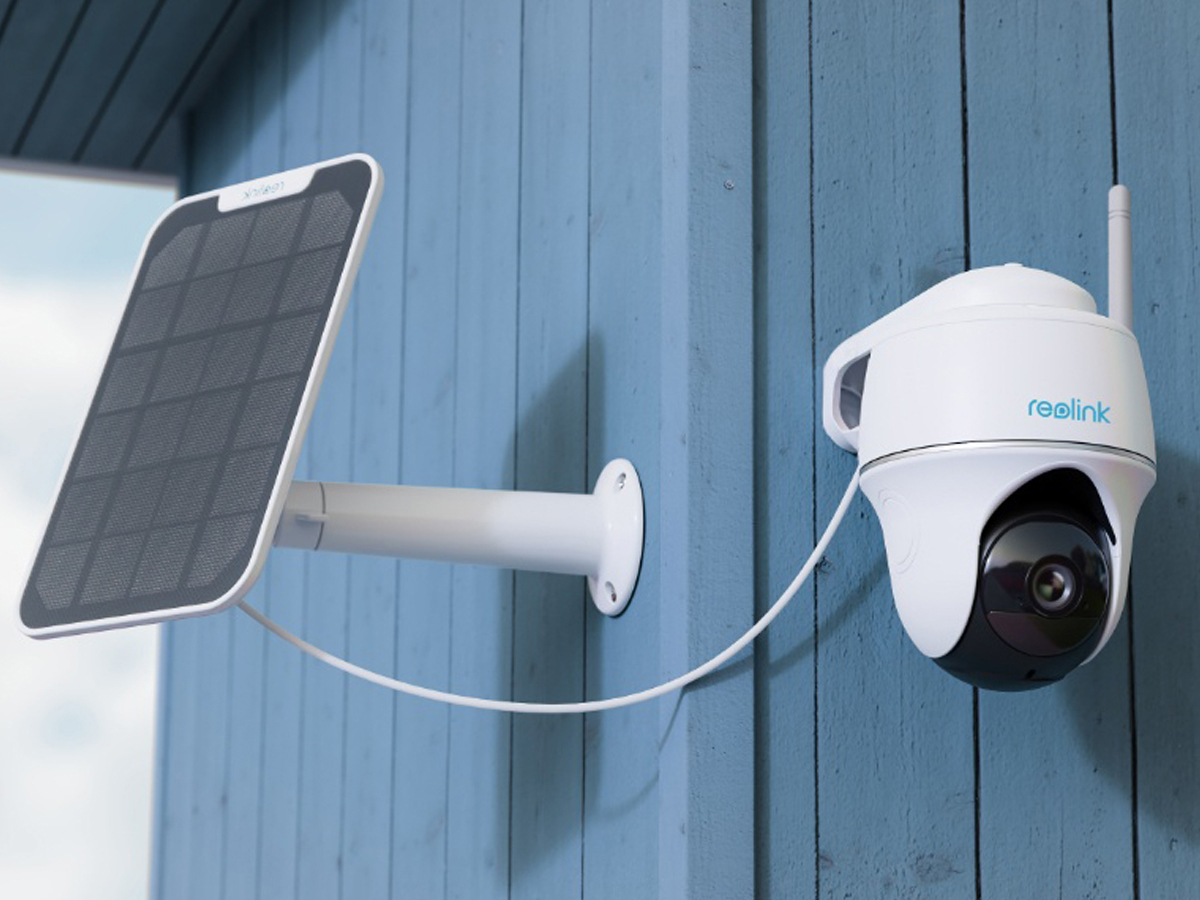 Intelligente Außen-Schwenkkamera Reolink Argus B420 - Lifestyle-Grafik