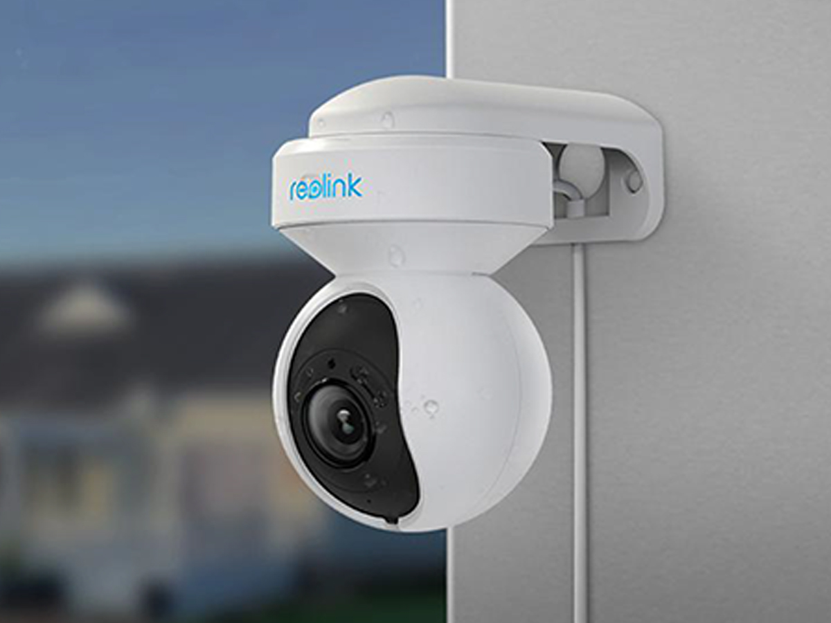 Intelligente Außen-Schwenkkamera Reolink E540 - Lifestyle-Grafik