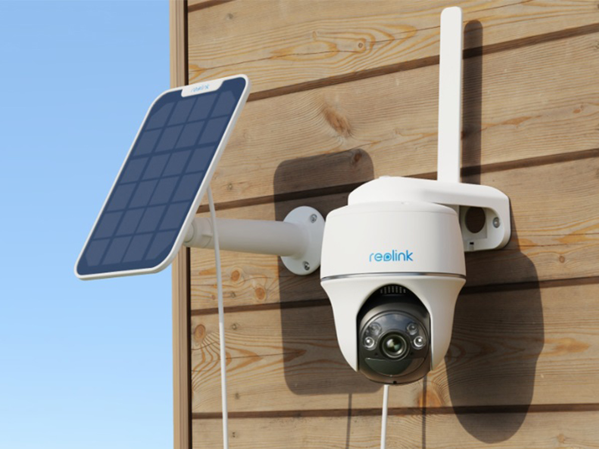 Intelligente drehbare Außenkamera Reolink 4G G430 - Lifestyle-Grafik