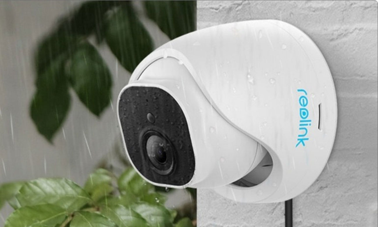 Kamera im Außenbereich Reolink P344 (PoE) - Lifestyle-Grafik