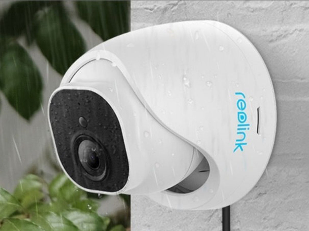 Kamera im Außenbereich Reolink P344 (PoE) - Lifestyle-Grafik