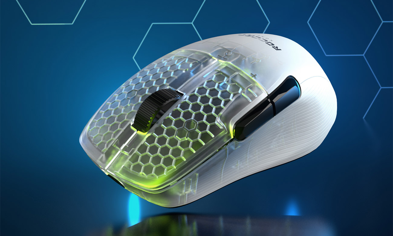 Gaming-Maus ROCCAT Kone Pro Air Weiß