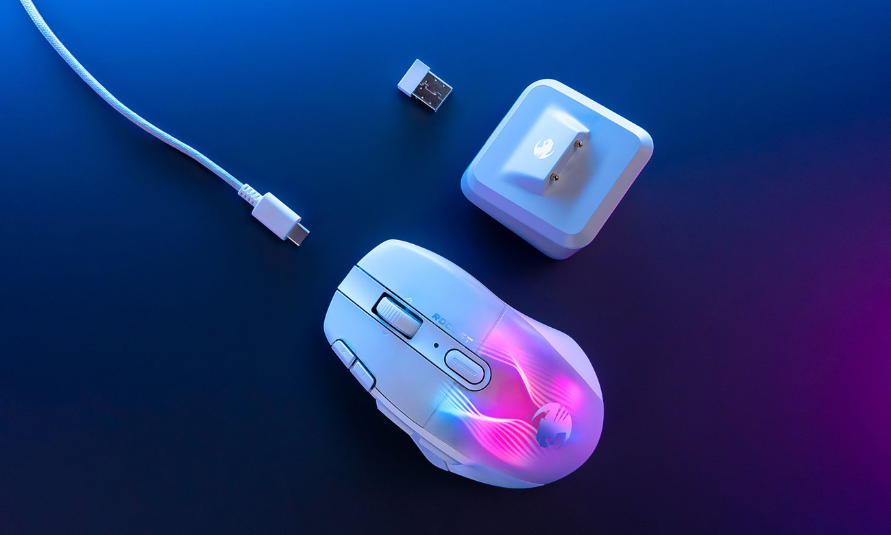 Kabellose Gaming-Maus ROCCAT® Kone XP Air Weiß