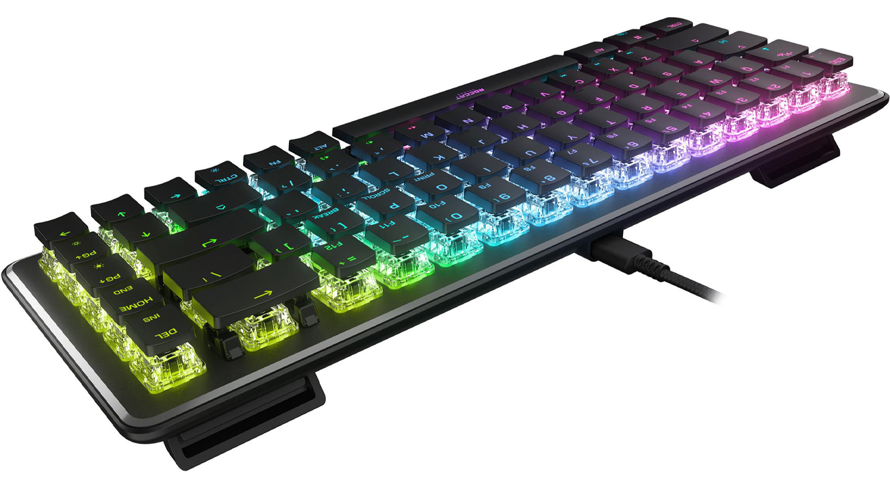 Vulcan II AIMO Mini Tastatur Rückansicht