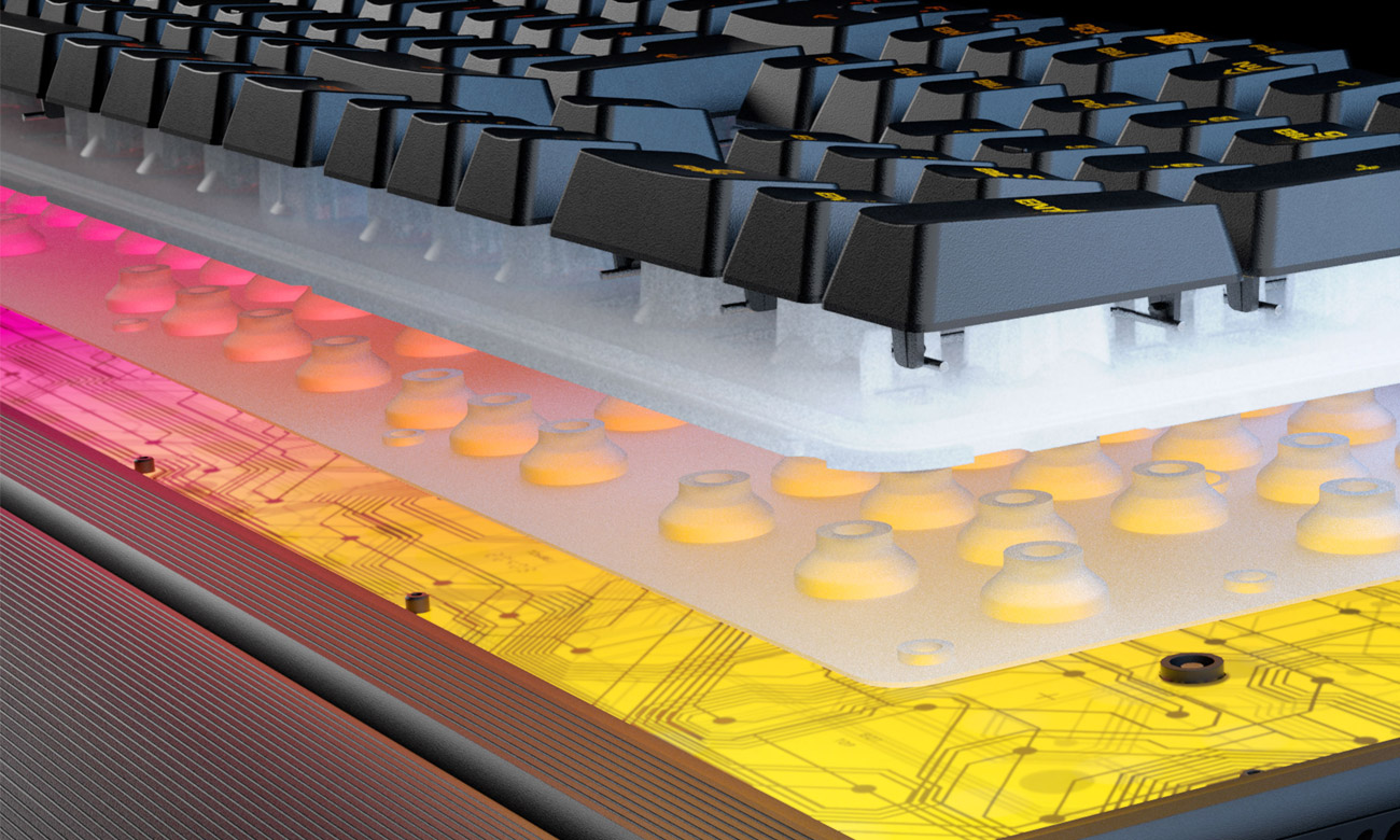 Gaming-Tastatur ROCCAT Magma AIMO RGB