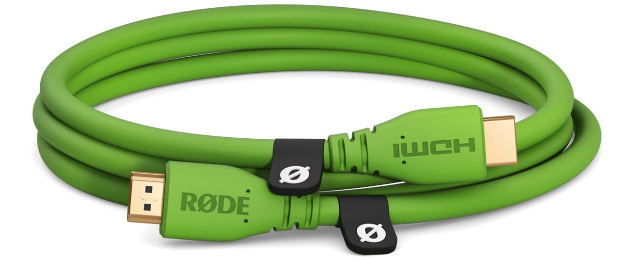 Kabel Rode HDMI 2.0 1,5m Grün