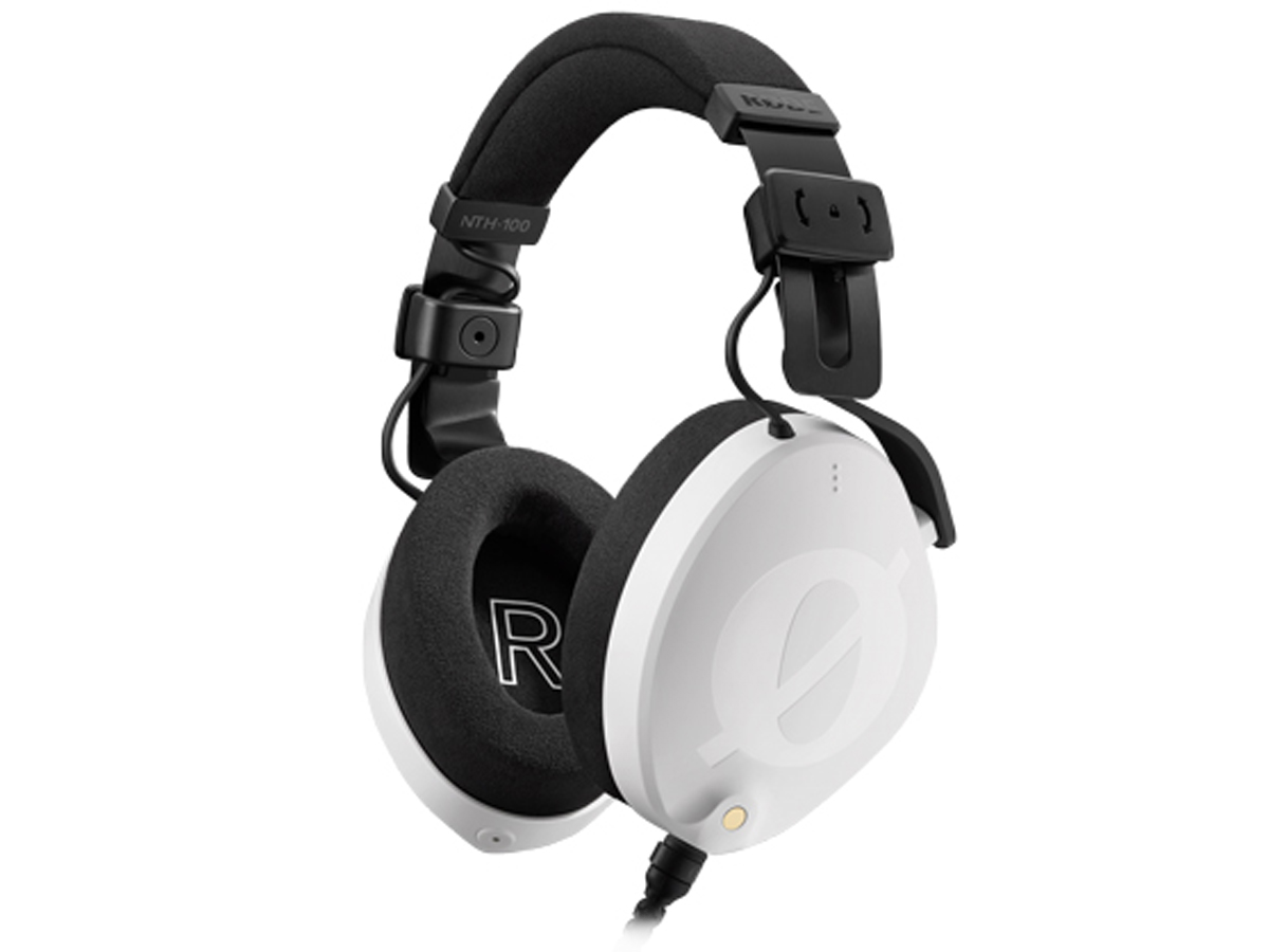 Kabelgebundene Kopfhörer RØDE NTH-100 Weiß - Frontansicht im Winkel
