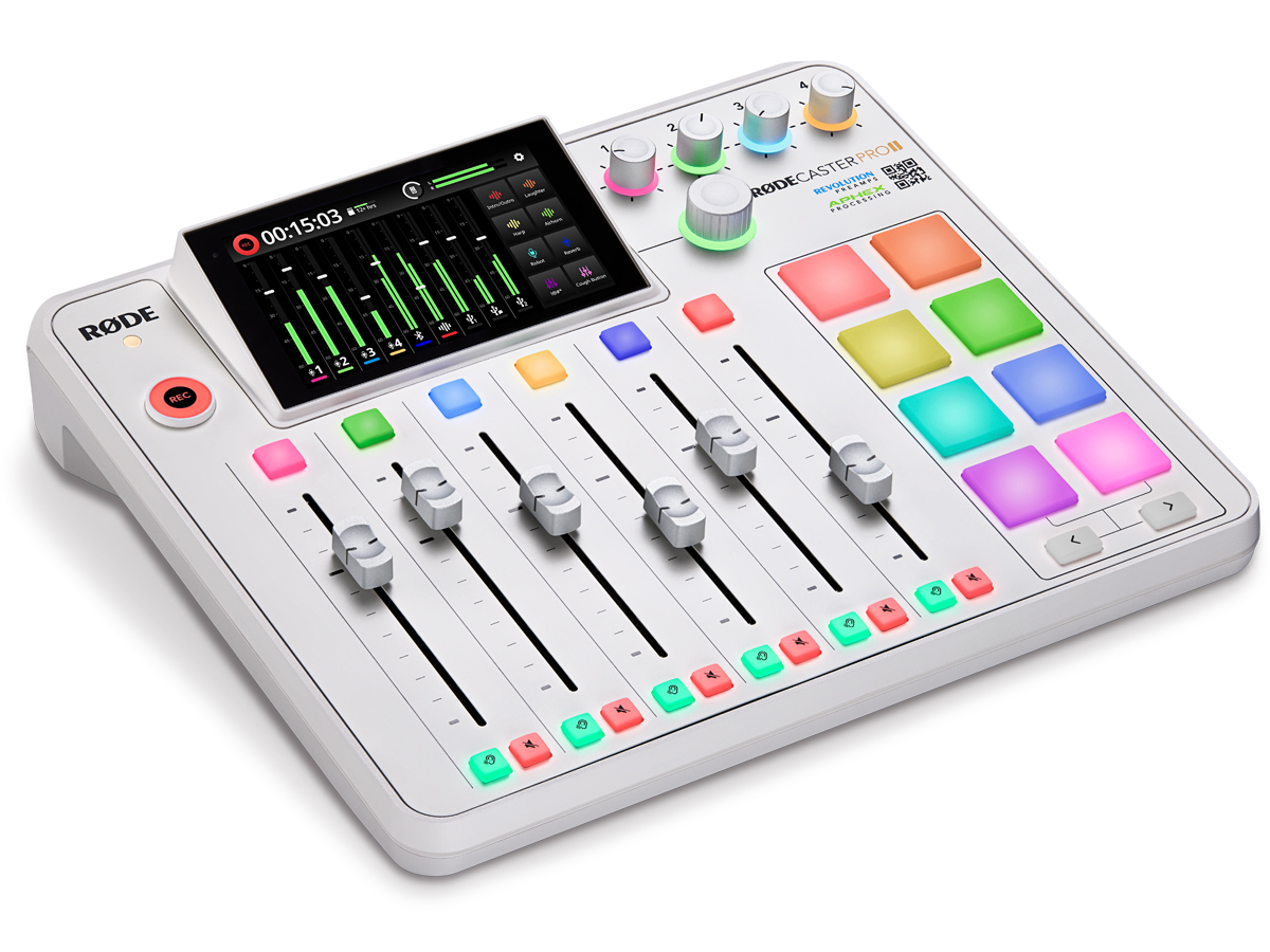 Kabelgebundene Kopfhörer RØDE NTH-100 White – Ansicht von vorne im Winkel