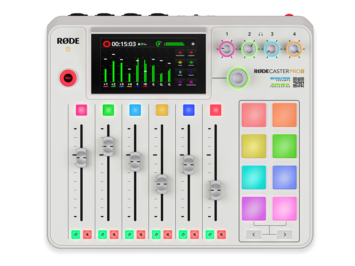 Kabelgebundene Kopfhörer RØDE NTH-100 White – Ansicht von vorne im Winkel