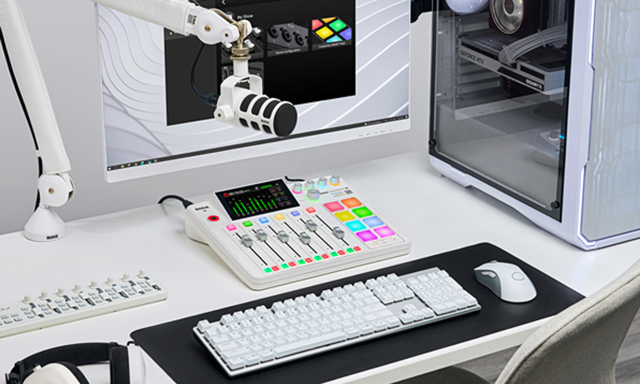 Mikrofonarm RØDE PSA1+ White – Lifestyle-Grafik