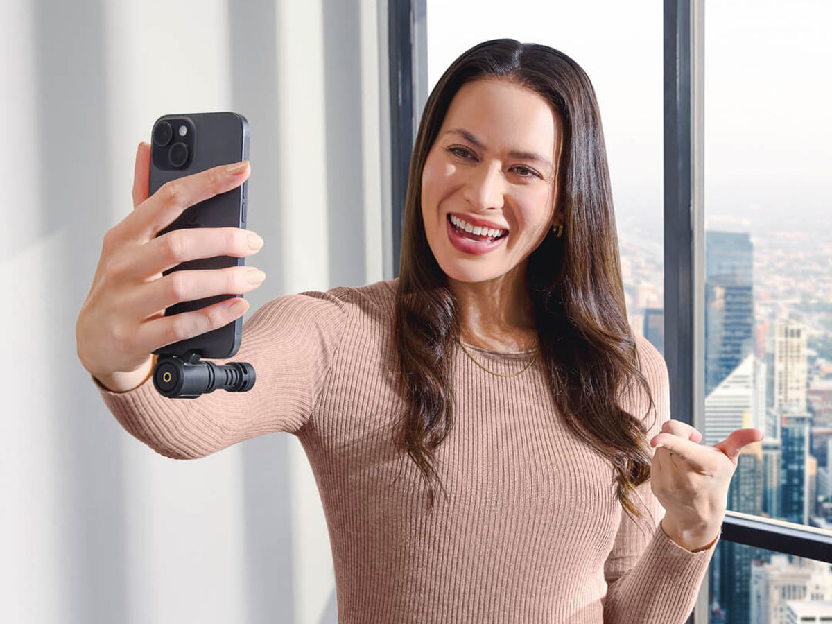 Mikrofon für Smartphones RØDE VideoMic Me-C+ - Lifestyle-Grafik