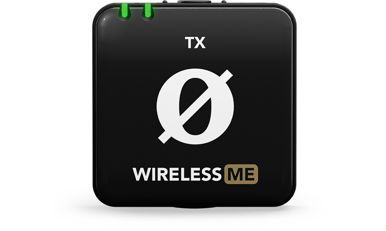Kompaktowy bezprzewodowy system mikrofonowy RØDE Wireless ME - Widok od przodu