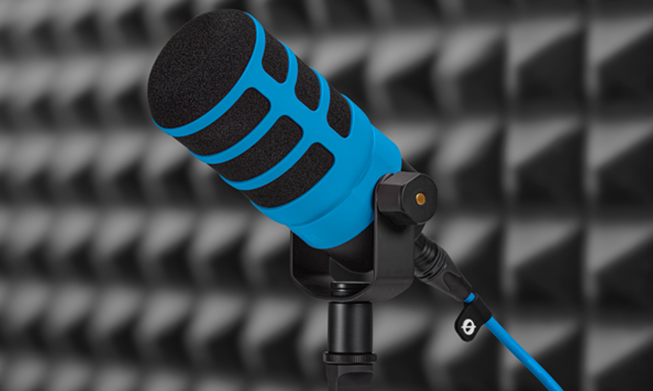 Rode Popfilter für PodMic oder PodMic USB (blau)