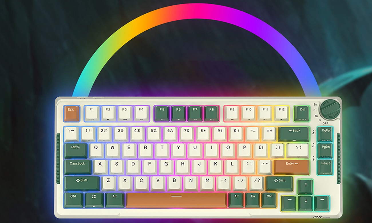 Royal Kludge RKH81 RGB Farbpalette